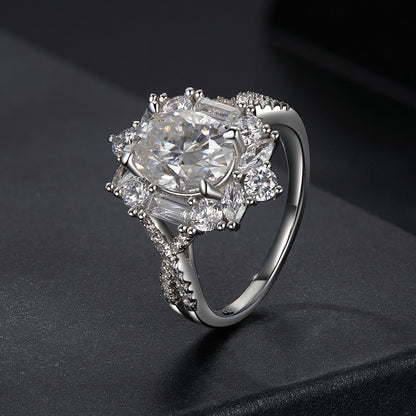2 Carat Moissanite Ring