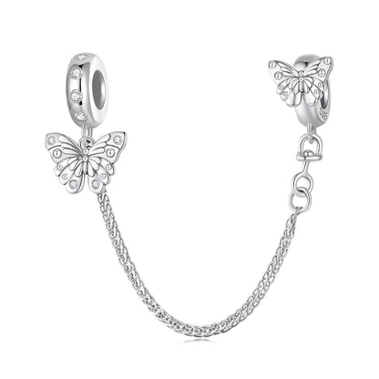 Butterfly Safety Chain Charm