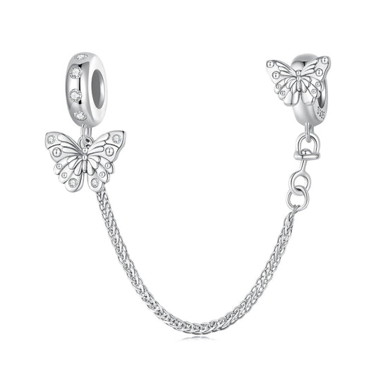 Butterfly Safety Chain Charm