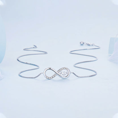 Infinite Heart Pendant Necklace