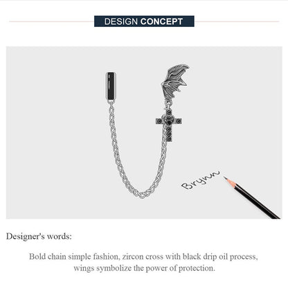 Dark Love Safety Chain Charm