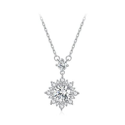 Minimalist 1ct Moissanite Necklace