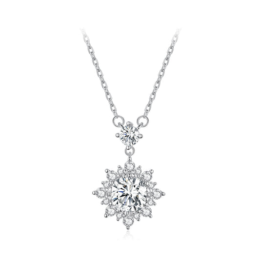 Minimalist 1ct Moissanite Necklace