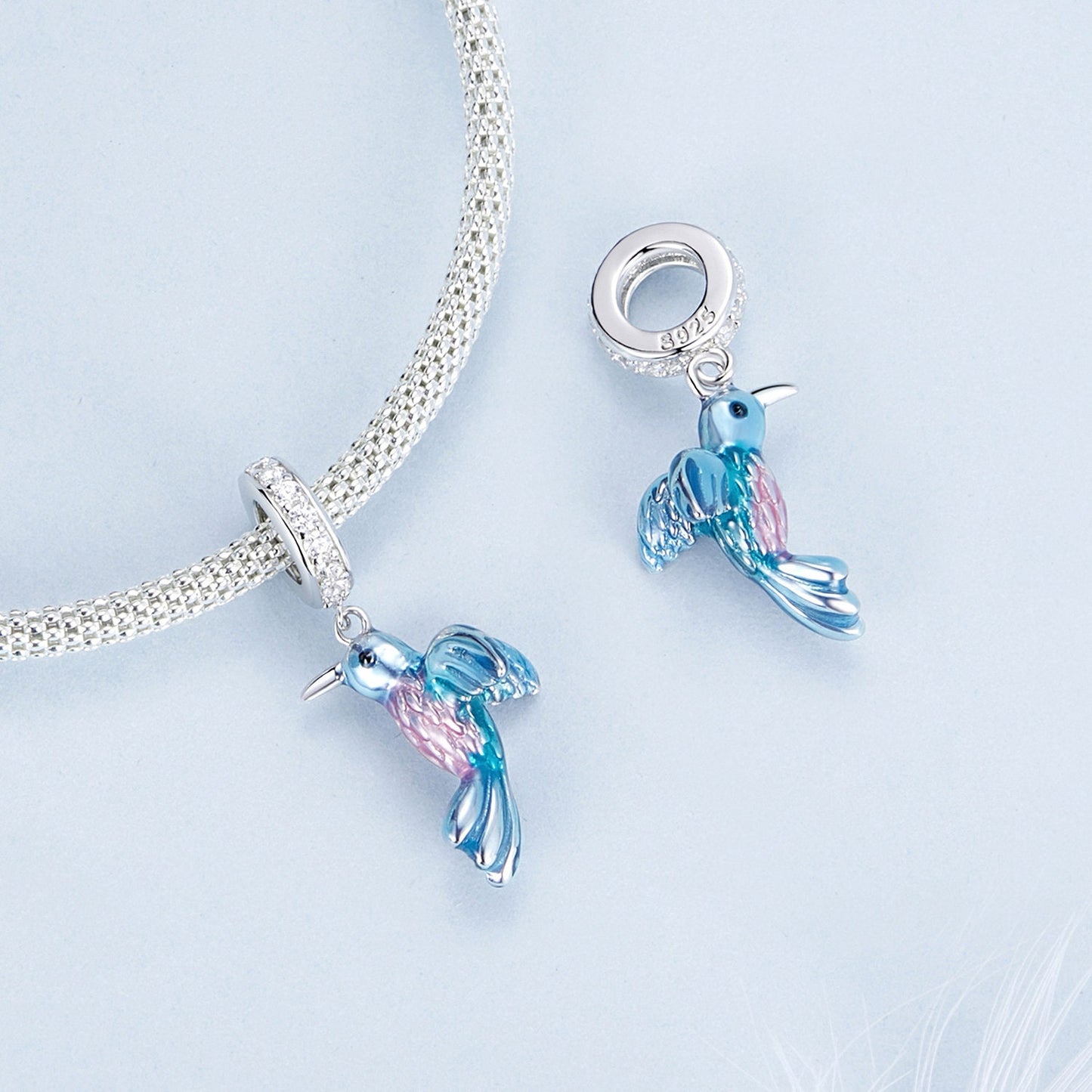 Kingfisher Pendant Charm