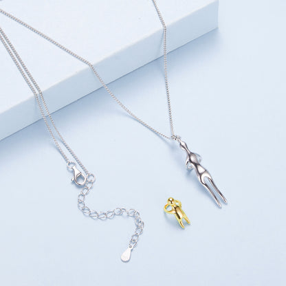 Family Embrace Pendant Necklace