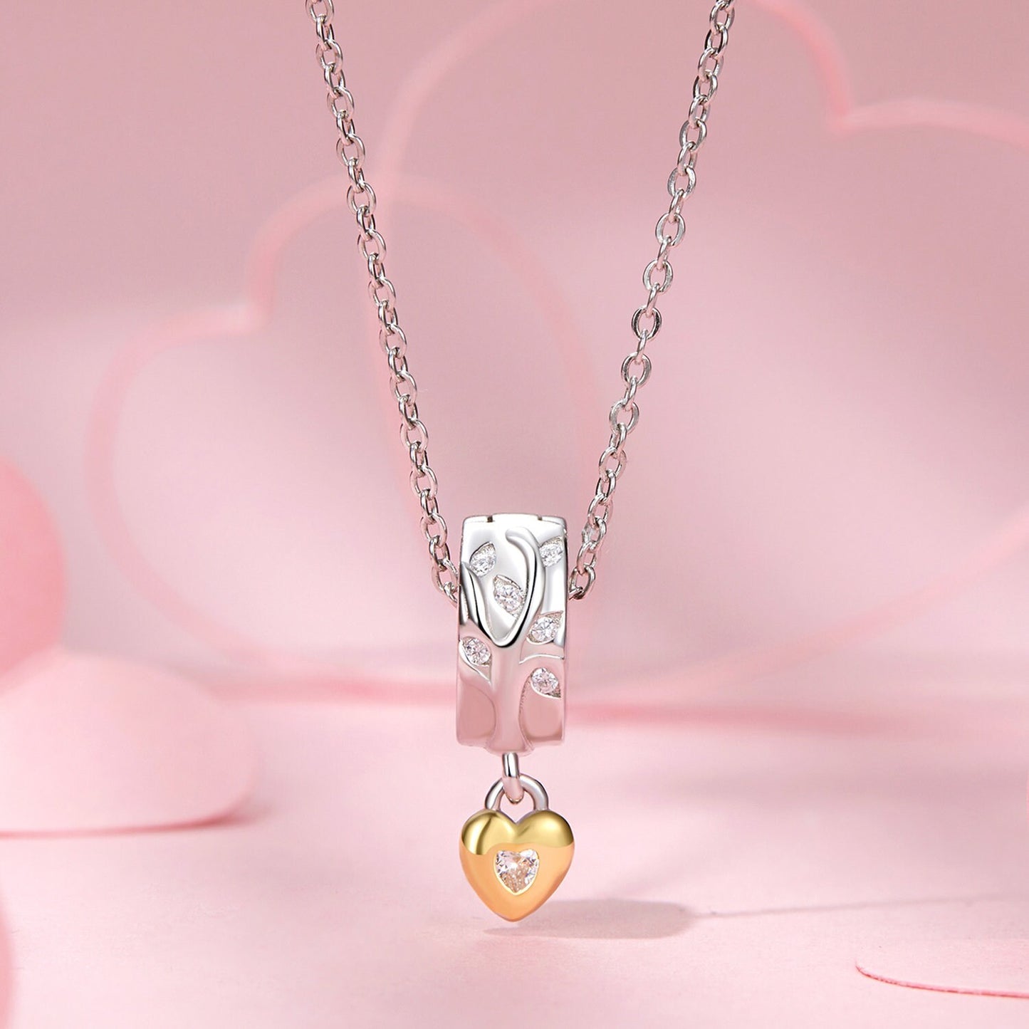 Mother's Day Life Tree Stopper Bead Charm