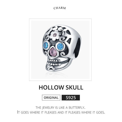 Hollow Skull Charm