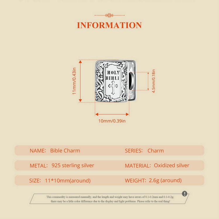 Bible Charm