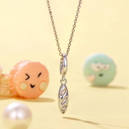Baguette Clasp Pendant Charm