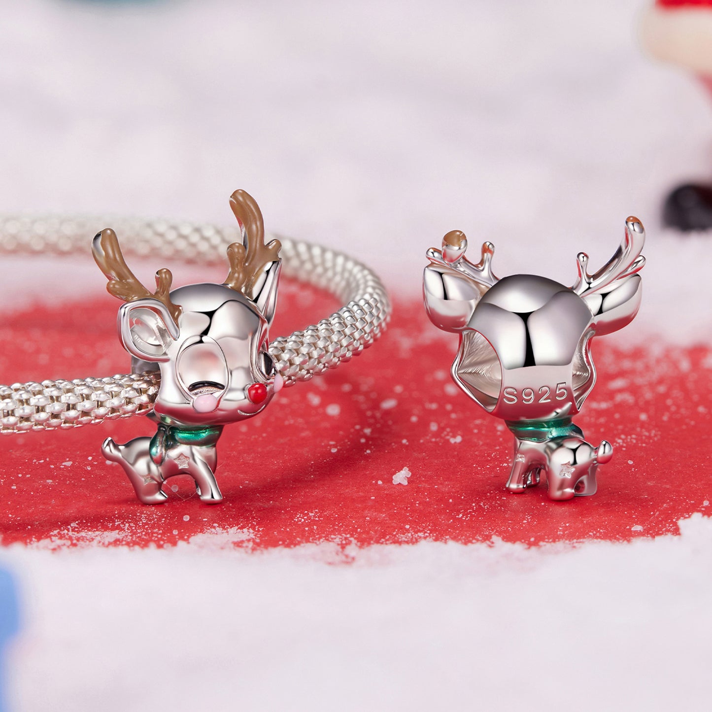 Christmas Reindeer Beads Charm