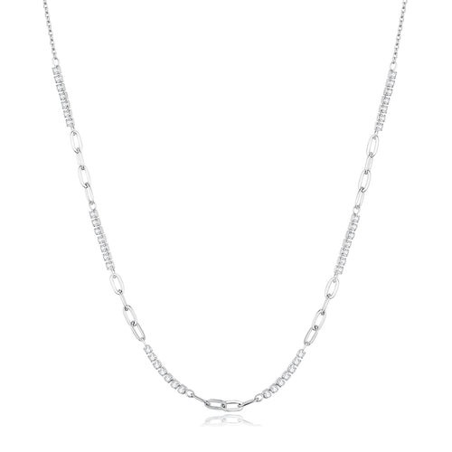 Sparkling Segmented Necklace