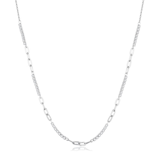 Sparkling Segmented Necklace