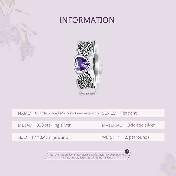 Guardian Hearts Spacer Charm
