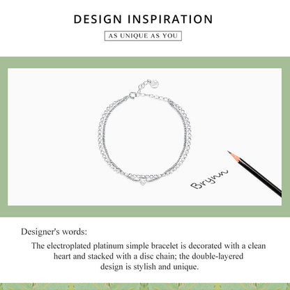Minimalist Double-Layer Bracelet