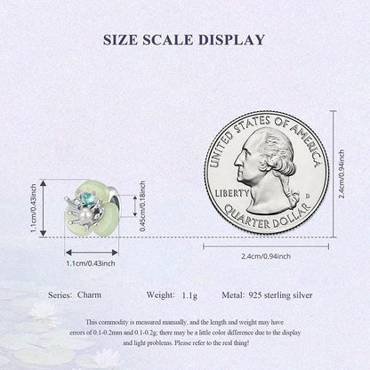 Monet Impression Silicone Beads Charm