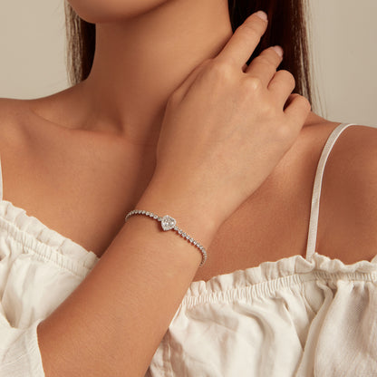 Sparkling Zircon Bracelet