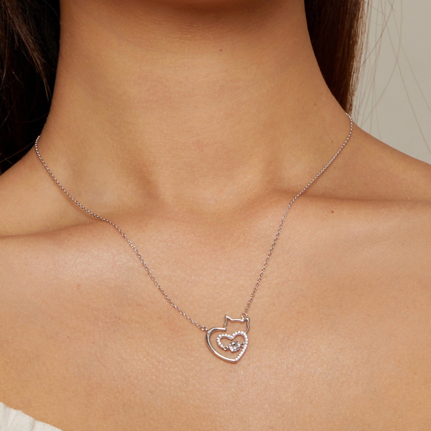 Playful Cat Necklace