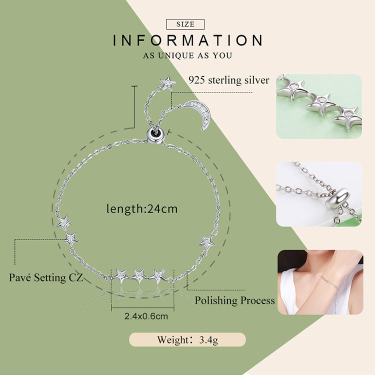 Crescent Moon Secret Bracelet
