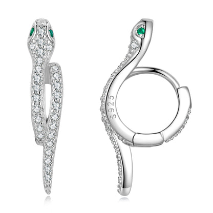 Snake Clip Earrings