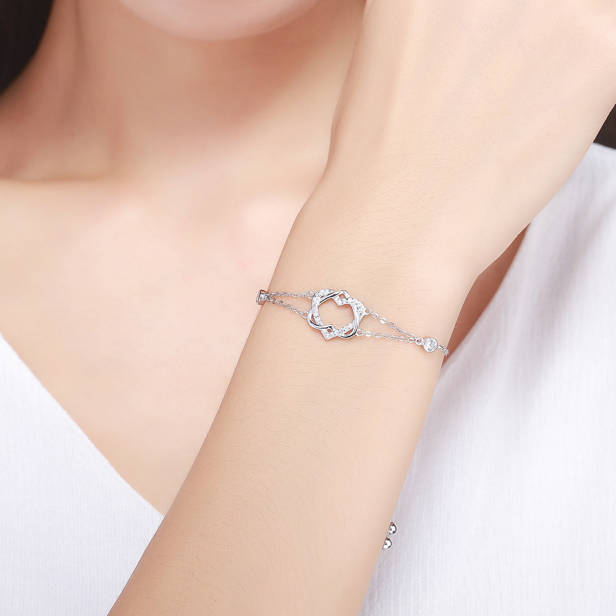 Heartbeat Pattern Bracelet