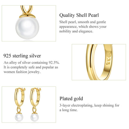 Pearl Clip Earrings