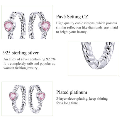 Pure Heart Earrings