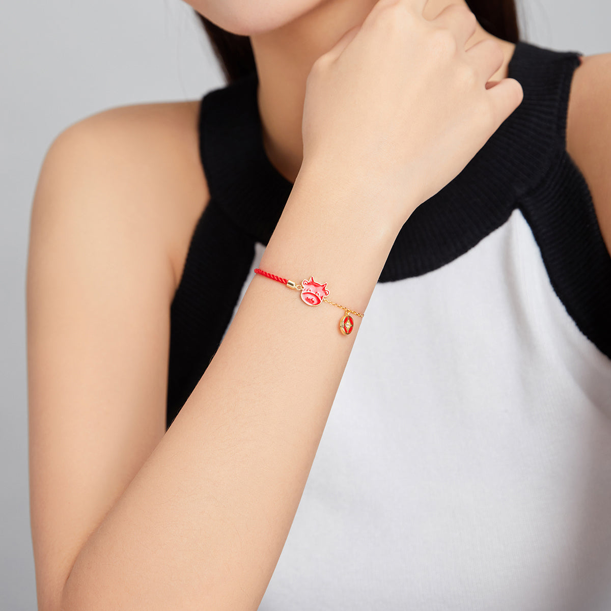 Prosperity Ox Charm Bracelet