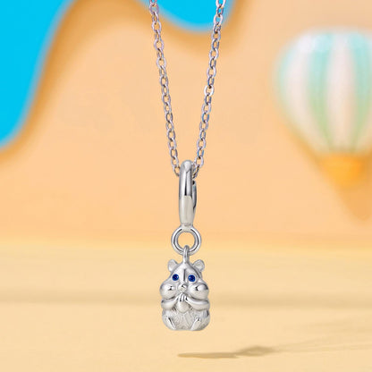 Hamster Locket Pendant Charm