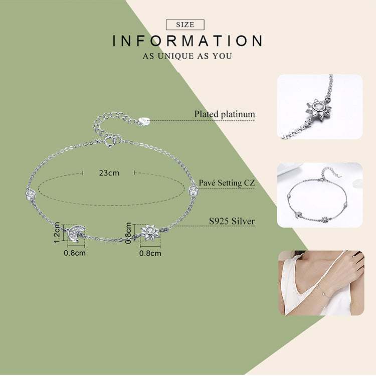 Solar-Lunar Radiance Bracelet
