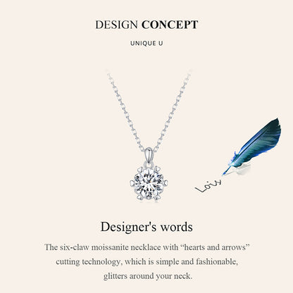 Luxurious Moissanite Necklace