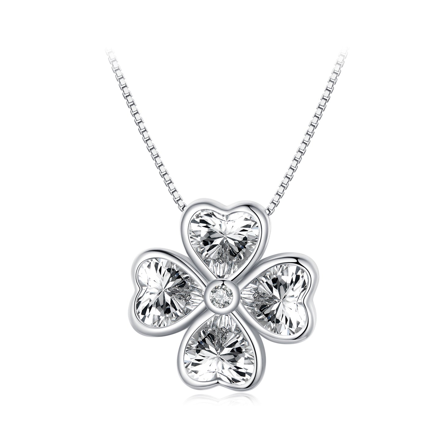 Four-Leaf Clover Pendant Necklace