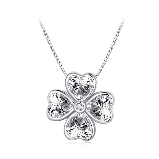 Four-Leaf Clover Pendant Necklace