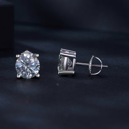 Dazzling Moissanite Studs