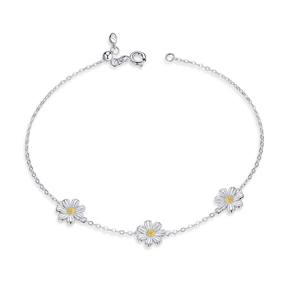 Daisy Floral Bracelet