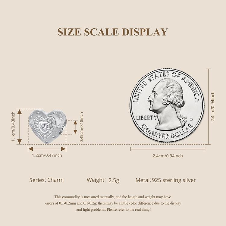 Shining Heart Charms