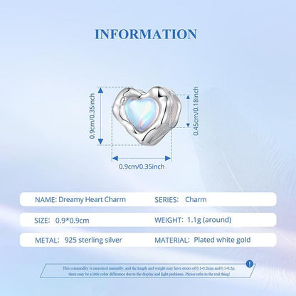 Dreamy Heart Charm
