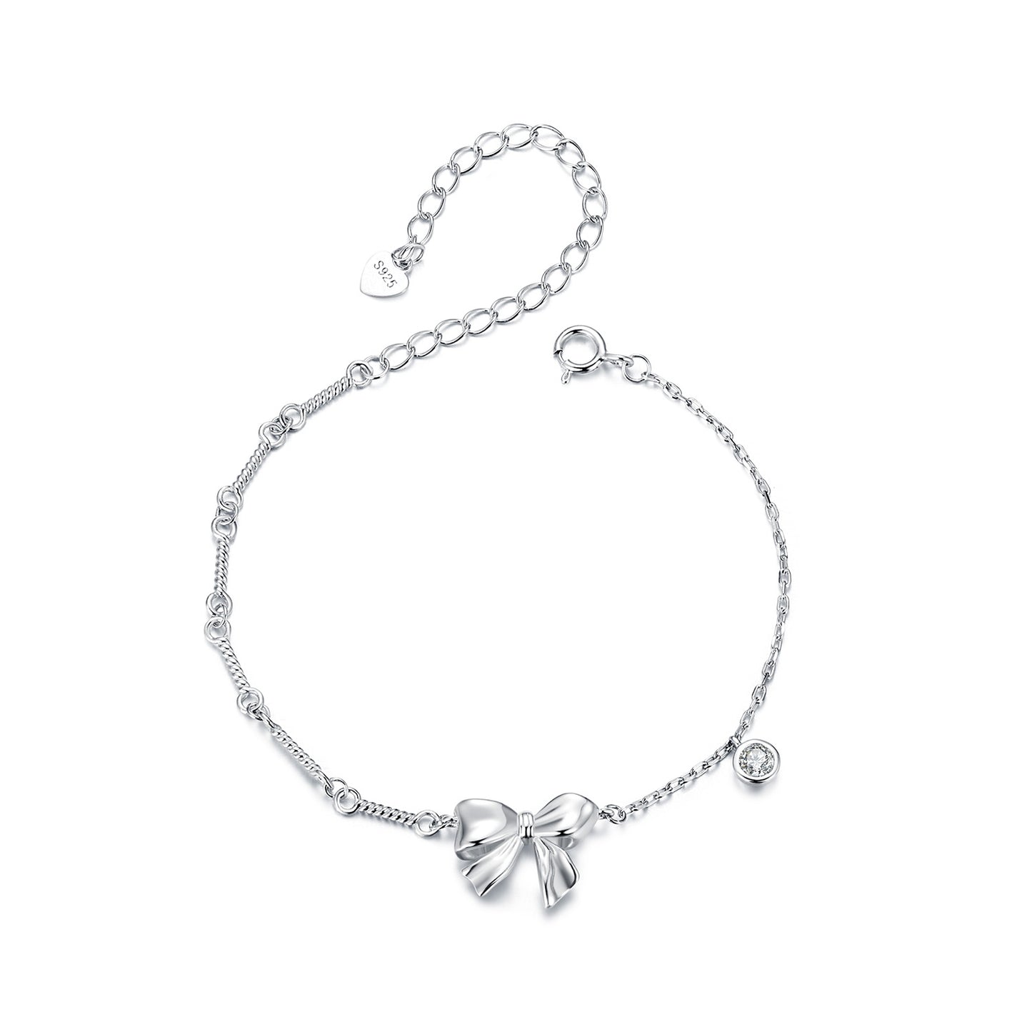 Bow Charm Bracelet