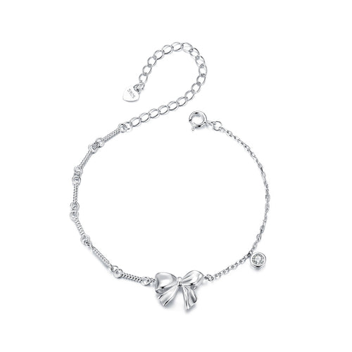 Bow Charm Bracelet