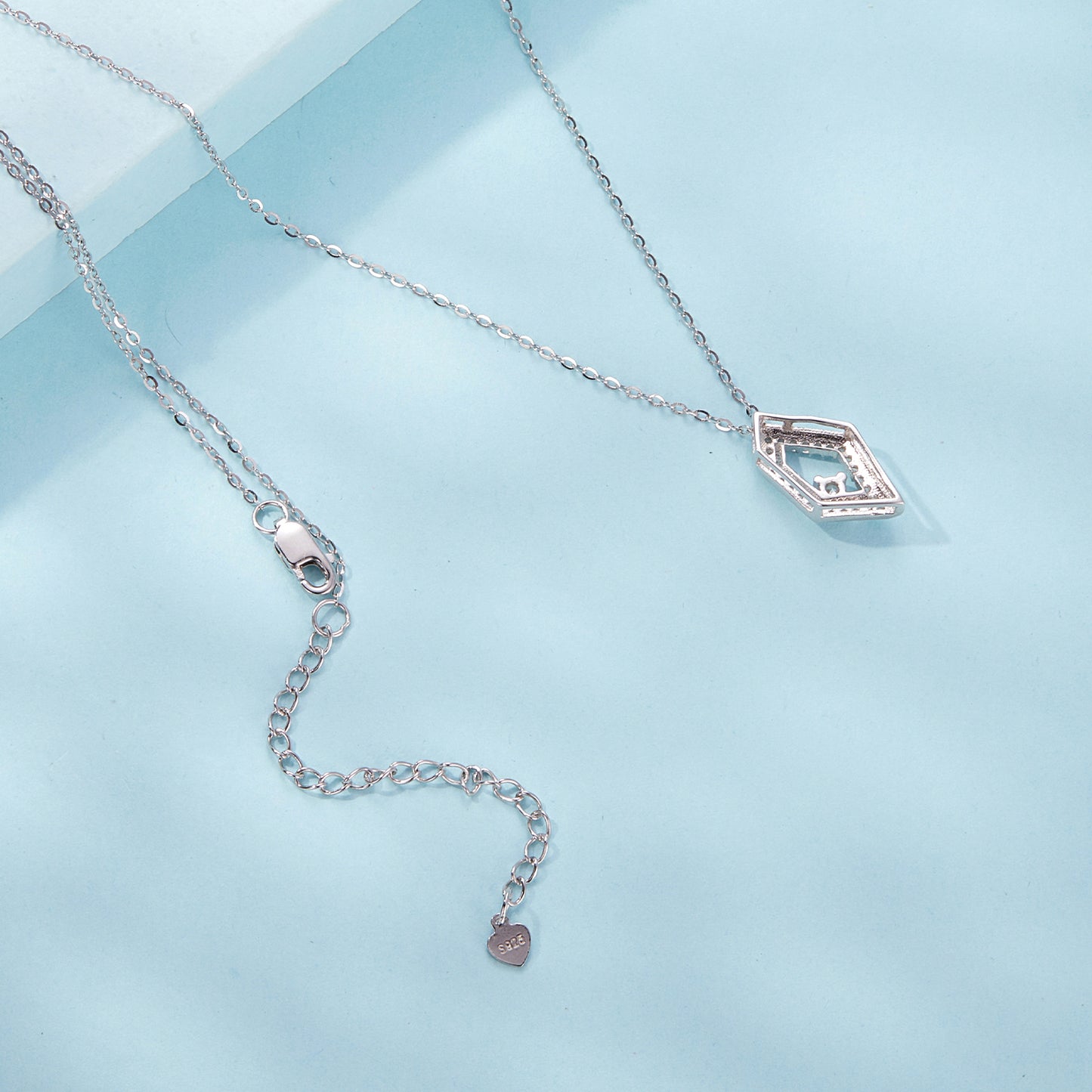 Geometric Sparkle Necklace