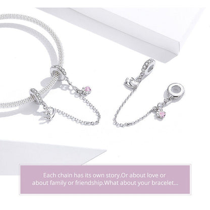Cat and Claw Safety Chain Charm