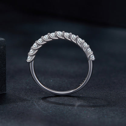 Solo Moissanite Ring