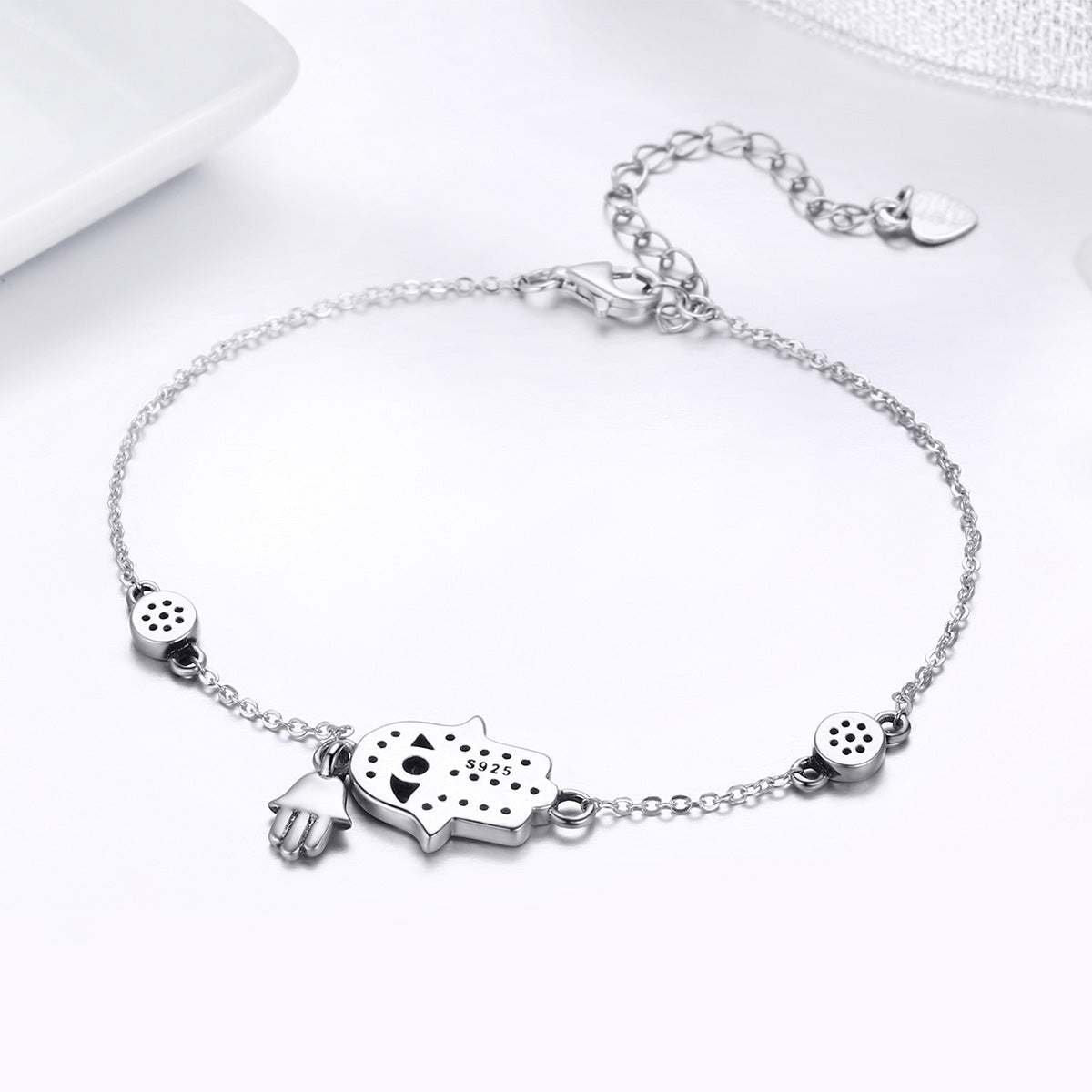 Hamsa Charm Bracelet