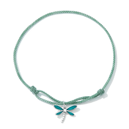 Summer Dragonfly Woven Bracelet