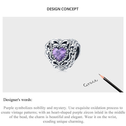 Mysterious Heart Charm