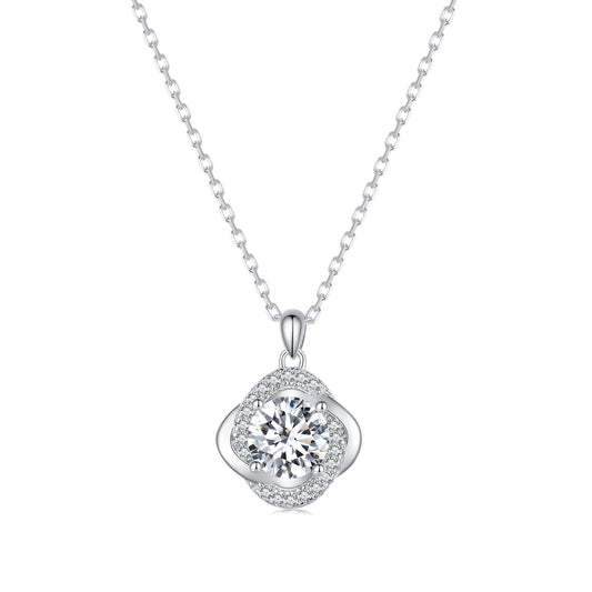 Sparkling Moissanite Necklace