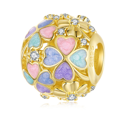 Four-Leaf Clover Charm