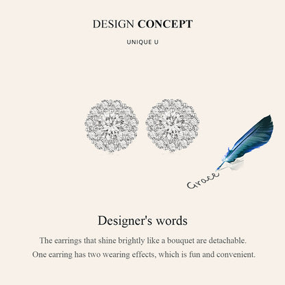 0.5ct Moissanite Studs