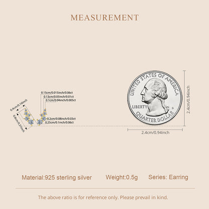 Bubble Moissanite Studs