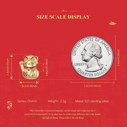 Lucky Cat Charm