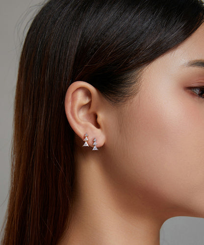 Elegant Christmas Tree Earrings